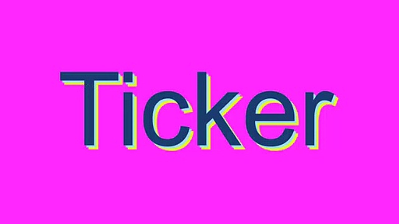 How to Pronounce Ticker