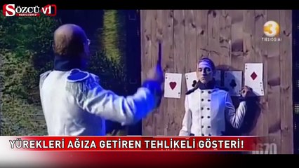 Yetenek yarışmasında korkunç anlar!