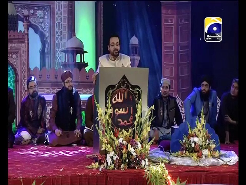 Jashn-e-Subha Baharan Aamir Liaquat Speech 3-1 2015 - 12 Rabi ul awal Part 8