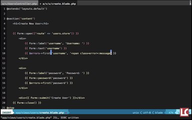 Laravel 4 - 12 - Validation