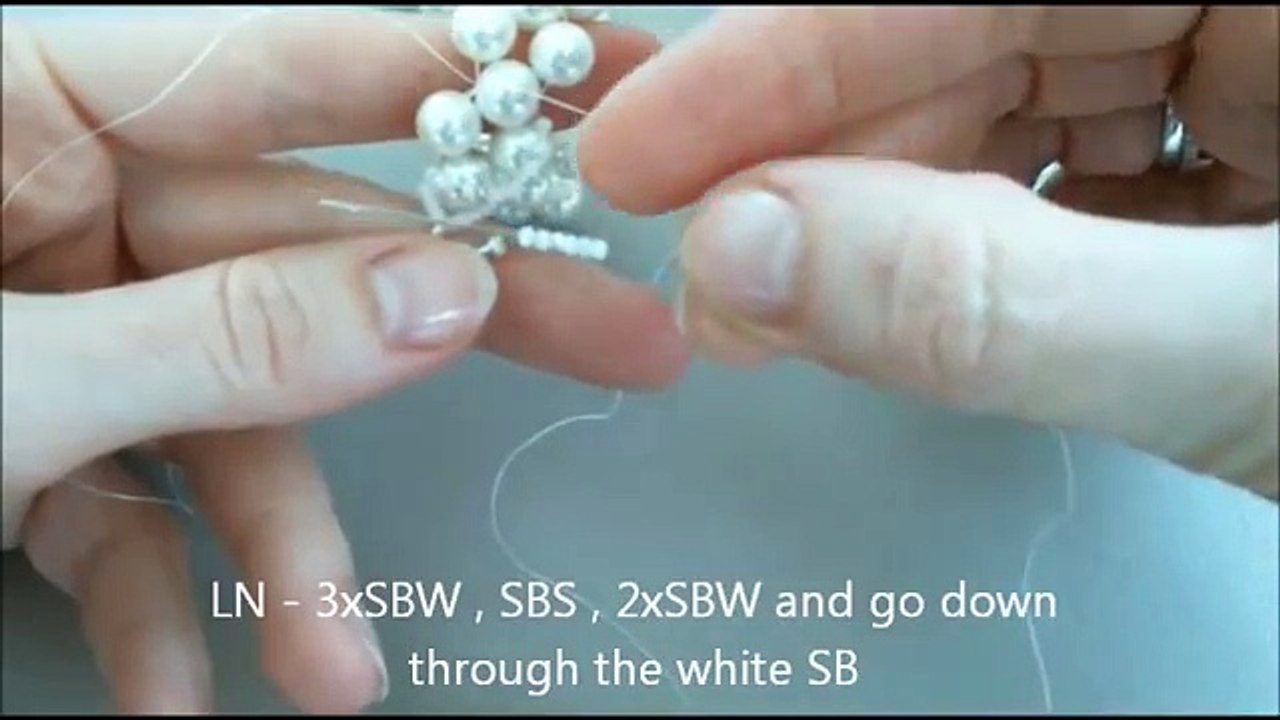 Bracelet FOLLOW ME.   Glass Pearl and SeedBeads.   Браслет Follow Me .