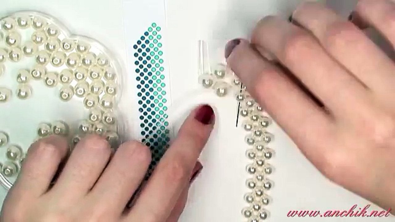 DIY- beaded collar _ Воротник из бисера своими руками