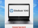 EliteBook Folio 14 Touchscreen Ultrabook Intel Core i54300U 190GHz