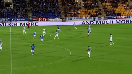 Keeper drops a clanger as Callum McGregor scores goal