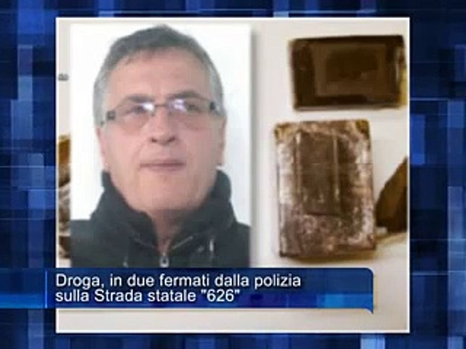 Droga, in due fermati dalla polizia sulla Strada statale 626