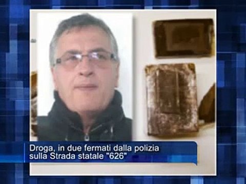 Droga, in due fermati dalla polizia sulla Strada statale 626