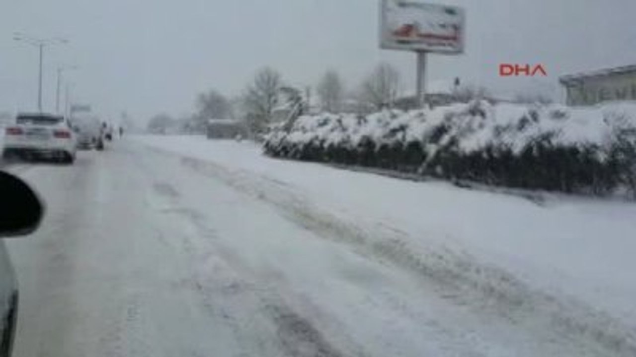 Bolu Tem Otoyolu Kapandı