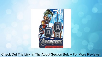 Marvel Avengers Walkie Talkies - Captain America Review