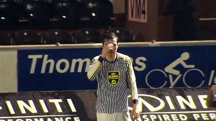 Kenny McLean gets sent off after altercation