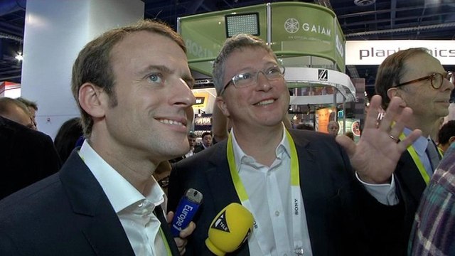 Macron à Las Vegas: On a besoin des start-up pour la création d'emploi