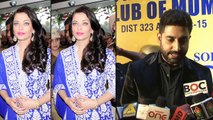 Abhishek comments on Aishwaryas comeback