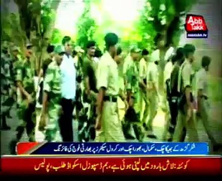 India violates ceasefire again at Shakargarh sector