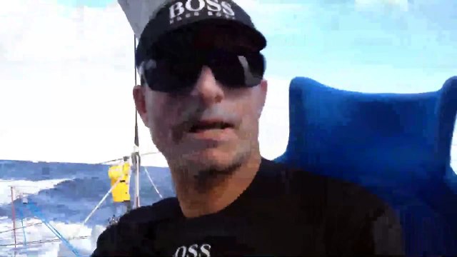 Hugo Boss between the Canary Islands and the Moroccan coast (Spain V)