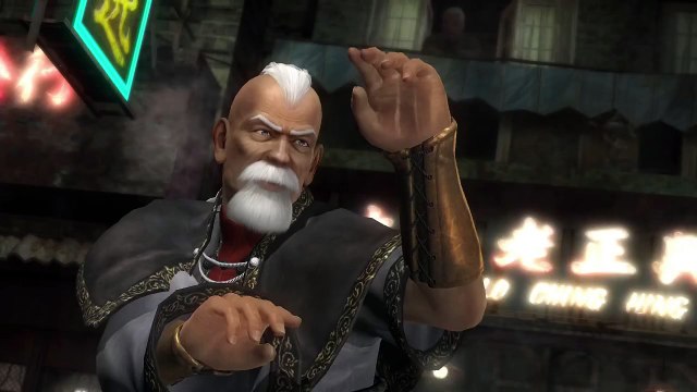 DEAD OR ALIVE 5 Last Round - Gen Fu vs Eliot (HD)