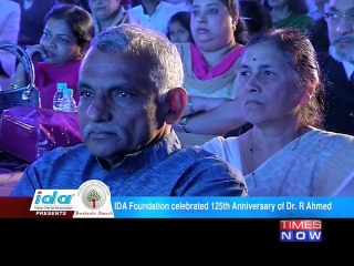 IDA Foundation celebrated 125th Anniversary of Dr. R Ahmed