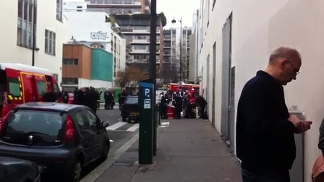 Fusillade à Charlie Hebdo : périmètre sécurisé