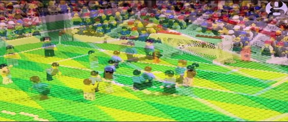 Le prix Puskas de la FIFA 2014 en Lego