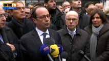 Charlie Hebdo: Hollande dénonce 