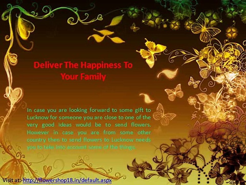 Send Flowers to Lucknow - Send Gifts Lucknow, Flower Delivery Lucknow