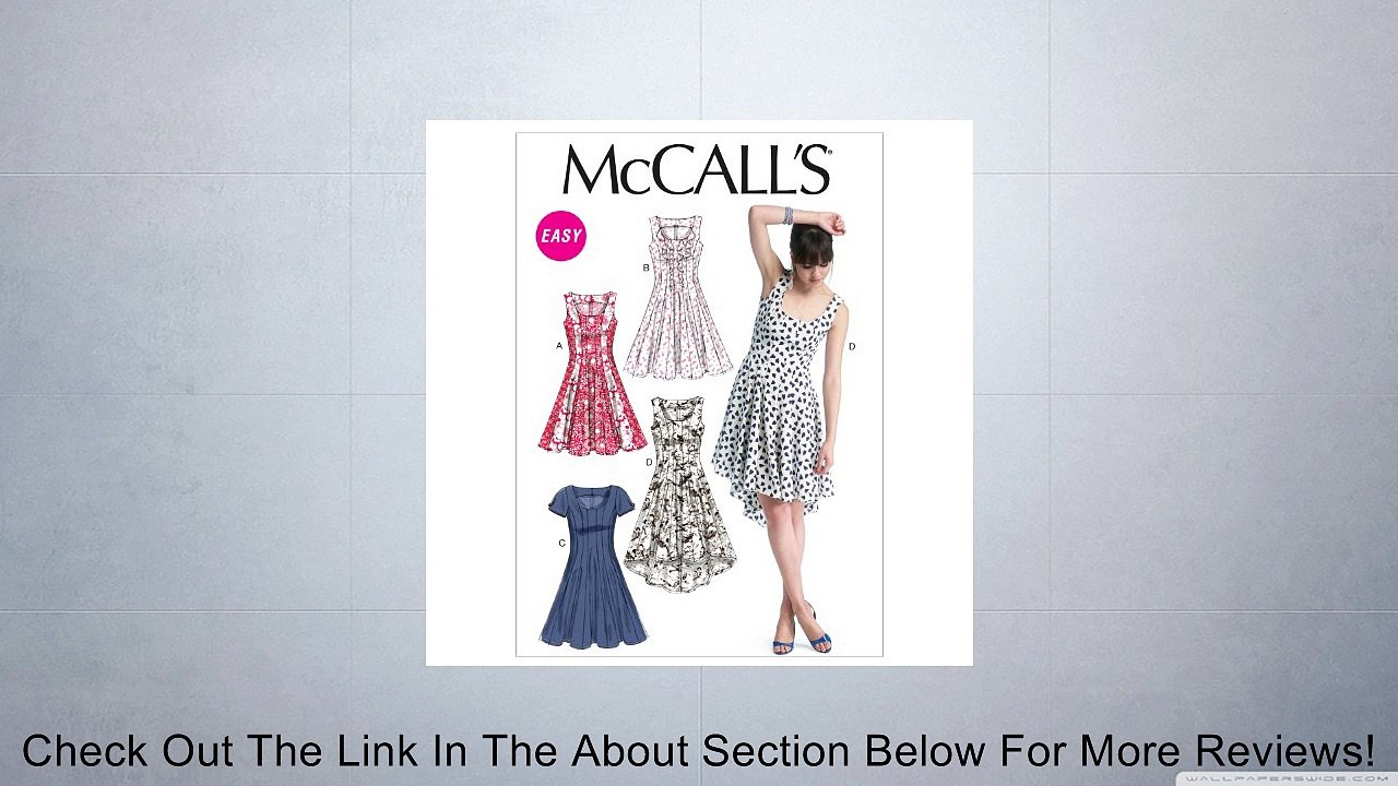 McCall's Patterns M6504 Misses' Dresses, Size A5 (6-8-10-12-14) Review