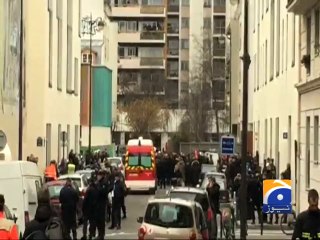 Shooting at magazine office in Paris