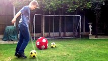 How amazing people can play football tips and tricks video