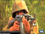 Dunya News - 12 terrorists killed, 4 hideouts destroyed in Operation Zarb-e-Azb