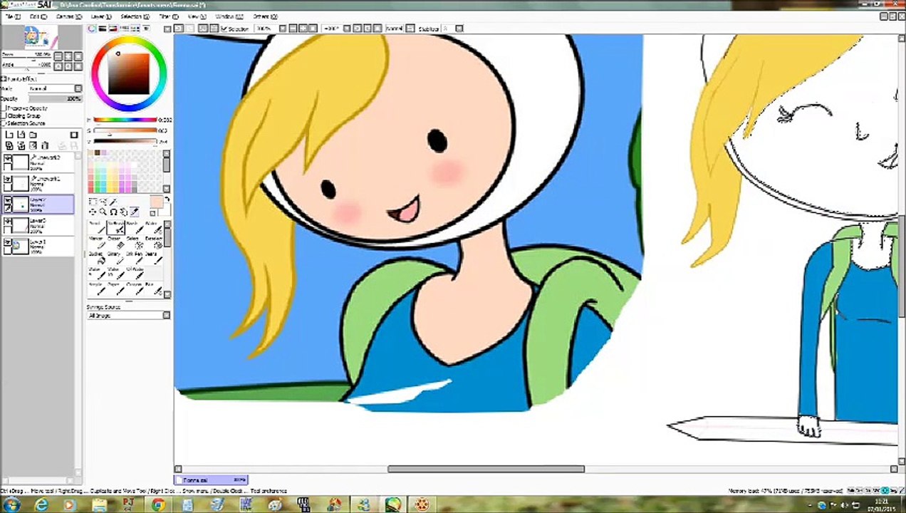 Speedpaint Fionna