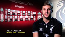 Liverpool unveil new £25m signing Adam Lallana