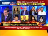 The Newshour Debate: Delhi Police registers murder case in Sunanda's death - 2