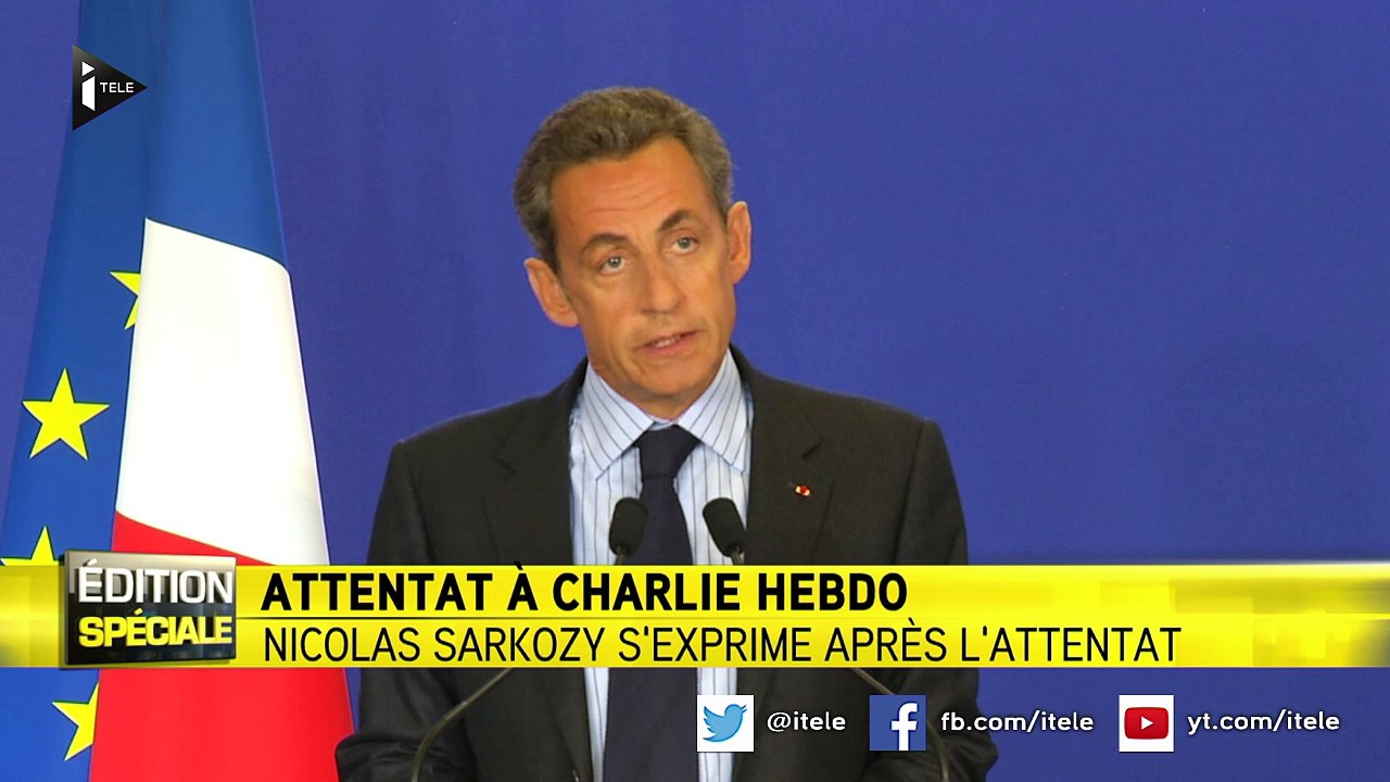 Sarkozy : "La fermeté absolue est la seule réponse possible"