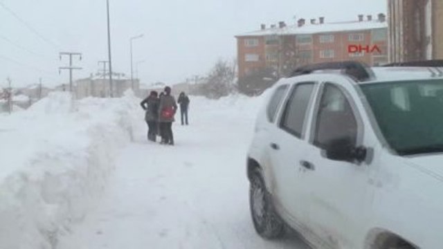 Bitlis- Yurtta Okullara Kar Tatili
