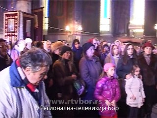 Božićna liturgija - Božić, 07. januar 2014. (RTV Bor)