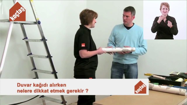 Duvar Kağıdı Nasıl Yapıştırılır - İşitme Engellilere Özel