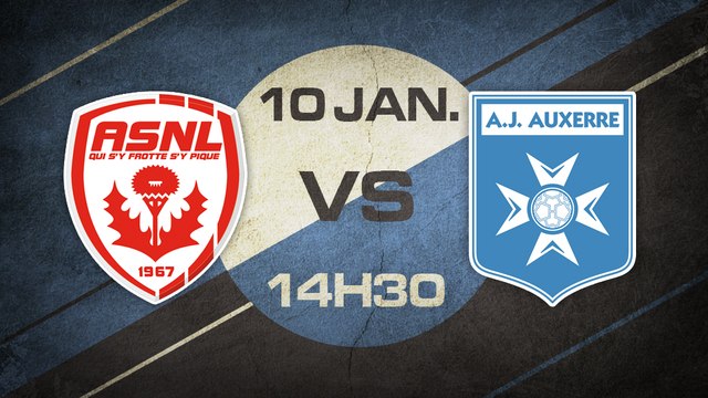 Samedi 10 Janvier à 14h30 - AS Nancy Lorraine (b) - AJ Auxerre (b) - CFA2 E