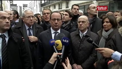 Hollande sur Charlie Hebdo : "c'est un attentat terroriste"