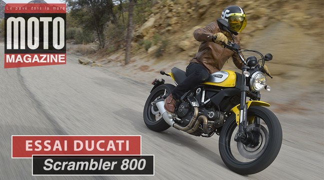 Ducati Scrambler 800, une nouvelle race de moto à sensation !