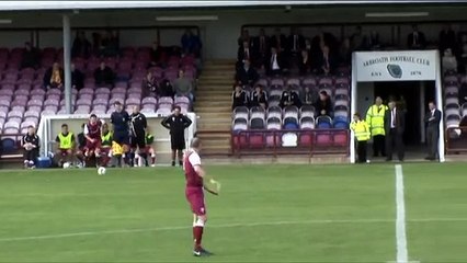 McManus scores from incredible long-range pass