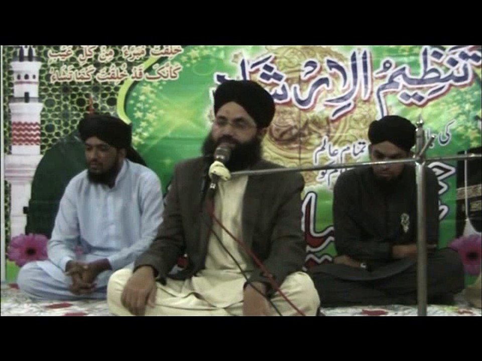 4- Speech by Muhammad Chaman Zaman Najmulqadri @ Hazir o Nazir in Anees ul Madaris Sukkur , 2nd Program by Tanzeem ul Irshad  @ Meelad e Mustada 1436, 2015 part 1