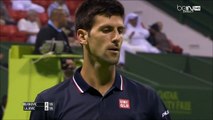 Novak Djokovic Vs Dusan Lajovic Doha 2015 R1 Highlights HD