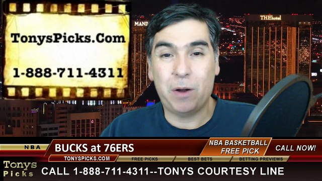 Philadelphia 76ers vs. Milwaukee Bucks Free Pick Prediction NBA Pro Basketball Odds Preview 1-7-2015