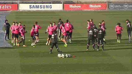 Real Madrid prepare for Copa del Rey derby against Atlético