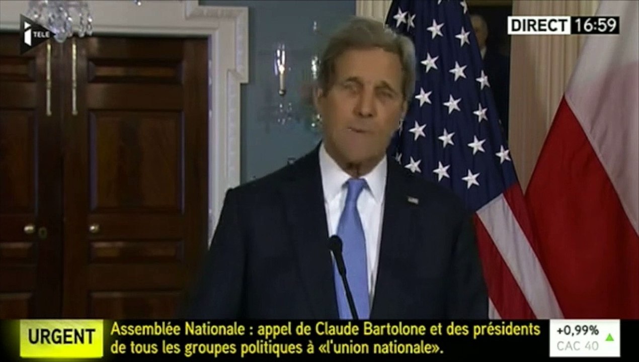 John Kerry : « Le pouvoir de la liberté d’expression vaincra »