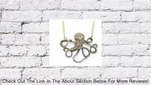 Vintage Steampunk Nautical Style Antiqued Bronze Octopus Necklace 28 inch Long Chain Review