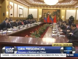 Maduro logra acuerdos multimillonarios en China