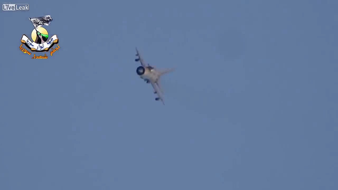 Air Strike Up close against a Syrian MiG attack