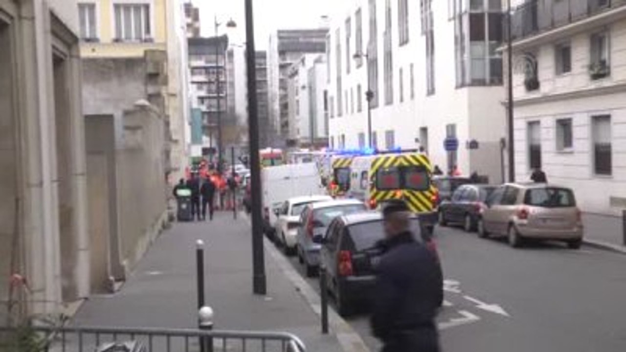 Paris'teki Silahlı Saldırı - Olay Yeri