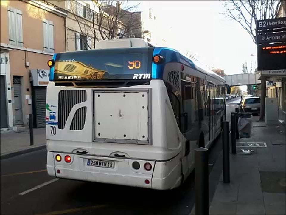 [Sound] Bus Heuliez Bus Access'Bus GX 327 n°1159 de la RTM - Marseille sur la ligne 25