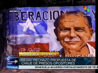 Rechaza EE.UU. canjear a Oscar López Rivera