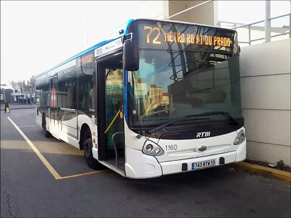 [Sound] Bus Heuliez Bus Access'Bus GX 327 n°1160 de la RTM - Marseille sur les lignes 25, 36 et 36 B